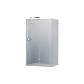 Душевая кабина Devit Up 1200 х 800 х h1900 мм левая (профиль - хром, стекло - прозрачное) (FEN2310L)
