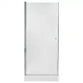 Набір Qtap двері в нішу Presto CRM208.P5 + піддон Unisquare 308815 (PRECRM208P5UNIS308815)