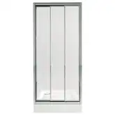 Набір Qtap двері в нішу Uniford CRM208.C4 + піддон Unisquare 308815 (UNICRM208C4UNIS308815)