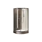 Душевая кабина Radaway Premium Plus A 90×90 (профиль - хром; стекло - Fabric) (30403-01-06N)