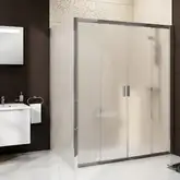 Душевая дверь Ravak Blix BLDP4-160 (профиль - полированный алюминий; стекло - Transparent (прозрачный)) (0YVS0C00Z1)