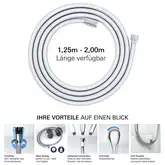 GROHE Silverflex Душевой шланг, 1250 мм (26335000)