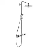 Душевая система с термостатом Duravit C.1 (цвет - хром) (C14280008010)