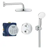 Душова система прихованого монтажу з термостатом Grohe Grohtherm Convent. Concealed (34727000)
