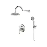 Душевая система скрытого монтажа Imprese Hydrant (цвет - brushed nickel) (ZMK031806110)