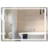 Дзеркало Qtap Mideya з антизапотіванням (DC-F902-3) 1000х700 QT20789002W (QT20789023W)