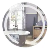 Дзеркало Qtap Mideya з антизапотіванням (DC-B802) 600х600 QT2078B802W