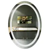 Дзеркало Qtap Mideya з антизапотіванням (DC-B805) 500х700 QT2078B805W