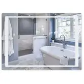 Дзеркало Qtap Mideya з антизапотіванням (DC-B902) 700х500 QT2078B902W