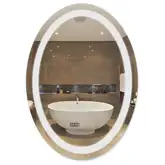 Дзеркало Qtap Mideya з антизапотіванням (DC-F805) 500х700 QT2078F805W