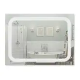 Дзеркало Qtap Mideya з антизапотіванням (DC-F906) 800х600 QT2078F906W