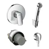 Hansgrohe Набор скрытого монтажа с гигиенической лейкой Logis (3В111219)