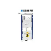 Инсталляция Geberit Duofix 111.362.00.5 (4-в-1) комплект (клавиша белая) 115.770.11.5 (111.362.00.5 + 115.770.11.5)