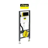 Инсталляция для унитаза Viega Prevista Dry с кнопкой Style 24 черный цвет (771997 + 773304)