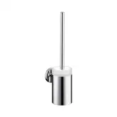 Ёршик с держателем Hansgrohe Logis Classic (цвет - хром, керамика белая) (41632000)