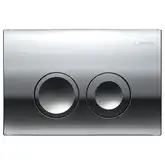 Geberit DELTA 21 смывная клавиша, пластик, хром глянц. (115.125.21.1)