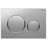 Geberit Sigma 20 Клавиша смыва, хром матовый/глянцевый (115.882.JQ.1)