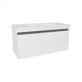 Тумба с раковиной 80 см Devit Up, белый (0W21120W)