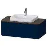 Тумбочка для подвесной консоли Duravit Happy D.2 Plus 100 х 55 см, тёмно-синий шелковисто-матовый лак (HP494109898)