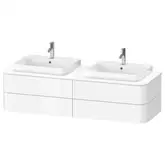 Тумбочка для подвесной консоли Duravit Happy D.2 Plus 160 х 55 см, белый глянец (HP4964B2222)