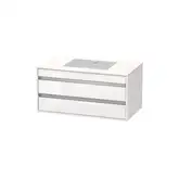 Тумба под раковину Duravit Ketho 1200х465 мм, белый матовый (KT66461818)