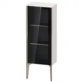 Шкафчик напольный со стеклянными дверцами Duravit XViu 40 x 24 х h113 см, белый глянцевый (XV1360LB122)