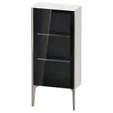 Шкафчик напольный со стеклянными дверцами Duravit XViu 50 x 24 х h113 см, белый глянцевый (XV1361LB122)