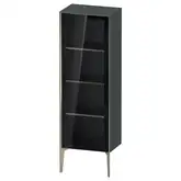 Шкафчик напольный со стеклянными дверцами Duravit XViu 50 x 36 х h157 см, доломитово-серый глянцевый лак (XV1368LB138)