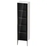 Шкафчик напольный со стеклянными дверцами Duravit XViu 50 x 36 х h201 см, белый глянцевый (XV1376LB122)