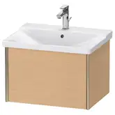 Тумба подвесная под раковину Duravit XViu 61 x 46,9 см, дуб брашированный (XV40150B112)
