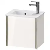 Тумба подвесная под раковину Duravit XViu 41 x 29 см, белый глянцевый (XV4024LB122)