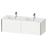 Тумба подвесная под раковину Duravit XViu 128 x 48 см, белый матовый (XV40290B118)