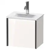 Тумба подвесная под раковину Duravit XViu 43 x 31 см, белый глянцевый (XV4030RB222)