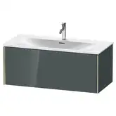 Тумба подвесная под раковину Duravit XViu 101 x 48 см, доломитово-серый глянцевый лак (XV40350B138)