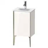 Тумба напольная под раковину Duravit XViu 43 x 31 см, белый глянцевый (XV4068LB122)