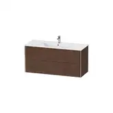 Тумба подвесная под раковину Duravit XViu 121 x 48 см, американский орех (XV41280B113)