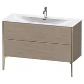 Тумба напольная под раковину Duravit XViu 121 x 48 см, сосна серебристая (XV43040B131)