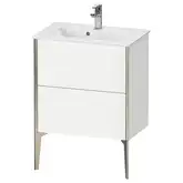 Тумба напольная под раковину Duravit XViu 61 x 39 см, белый матовый (XV44880B118)