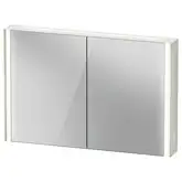 Зеркальный шкафчик с LED подсветкой Duravit XViu 122 х 15,6 х h80 см, версия «icon» (XV71440B1B1)