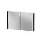 Зеркальный шкафчик с LED подсветкой Duravit XViu 122 х 15,6 х h80 см, версия «icon» (XV71440B2B2)