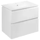 Тумба підвісна з умивальником Qtap Albatross QT0172TP700D3070CW