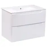 Тумба підвісна з умивальником Qtap Scorpio QT1472TPВ8013080CW