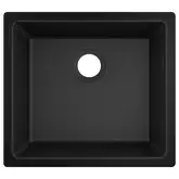 Кухонна мийка Hansgrohe S51 S510-U450 під стільницю 500х450, Graphiteblack (43431170)