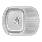 Кухонна мийка Qtap 6349 Micro Decor 0,8 мм (QT6349MICDEC08)