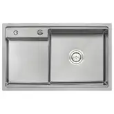 Кухонна мийка Qtap D7848-R Satin 3.0/1.2 мм (QTD7848R3012)