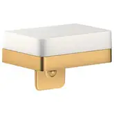 Мыльница Axor Universal Accessories, матовое золото/стекло матовое (42819250)