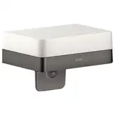 Мыльница Axor Universal Accessories, матовый чёрный хром/стекло матовое (42819340)