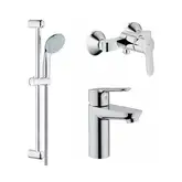 GROHE Набор смесителей 3 в 1 BAU EDGE (123208S)