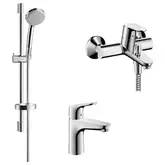 Hansgrohe Focus/Croma Набір змішувачів 3-в-1, хром (467243)