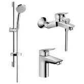 Набор смесителей для ванны 3-в1 Hansgrohe Logis (цвет хром) (71400111)